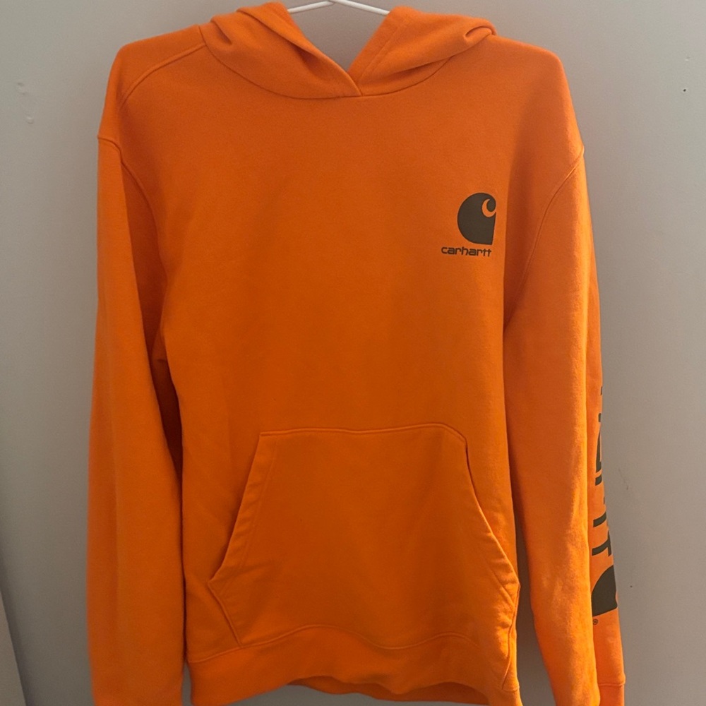 Carhartt Kids' Vibrant Orange Hoodie